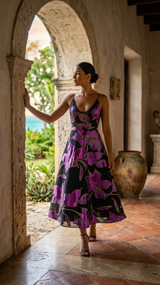 Buganvilia dress